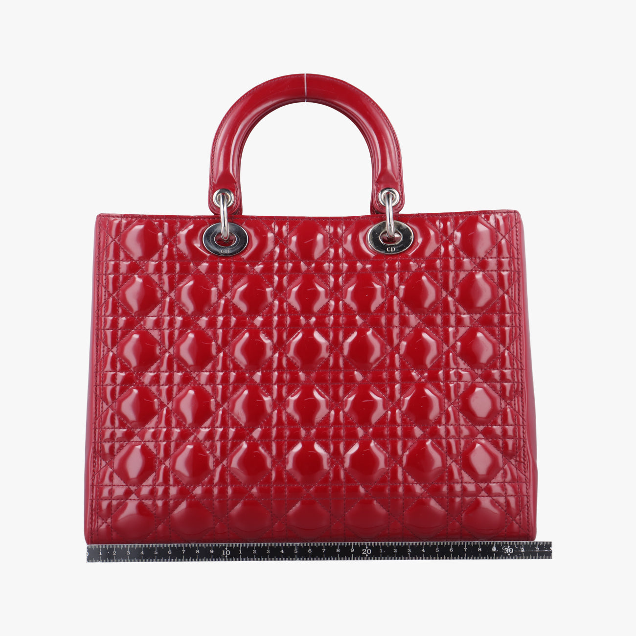 Lady DiorRedpatent15-BO-0191 Bレディディオールレッドパテント15-BO-0191 B