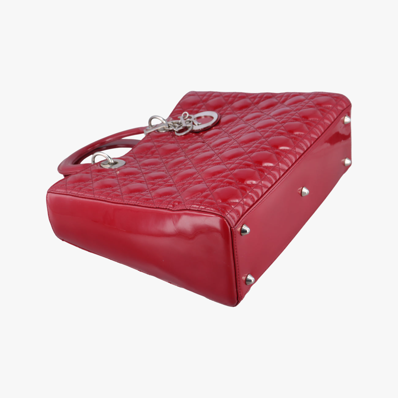 Lady DiorRedpatent15-BO-0191 Bレディディオールレッドパテント15-BO-0191 B