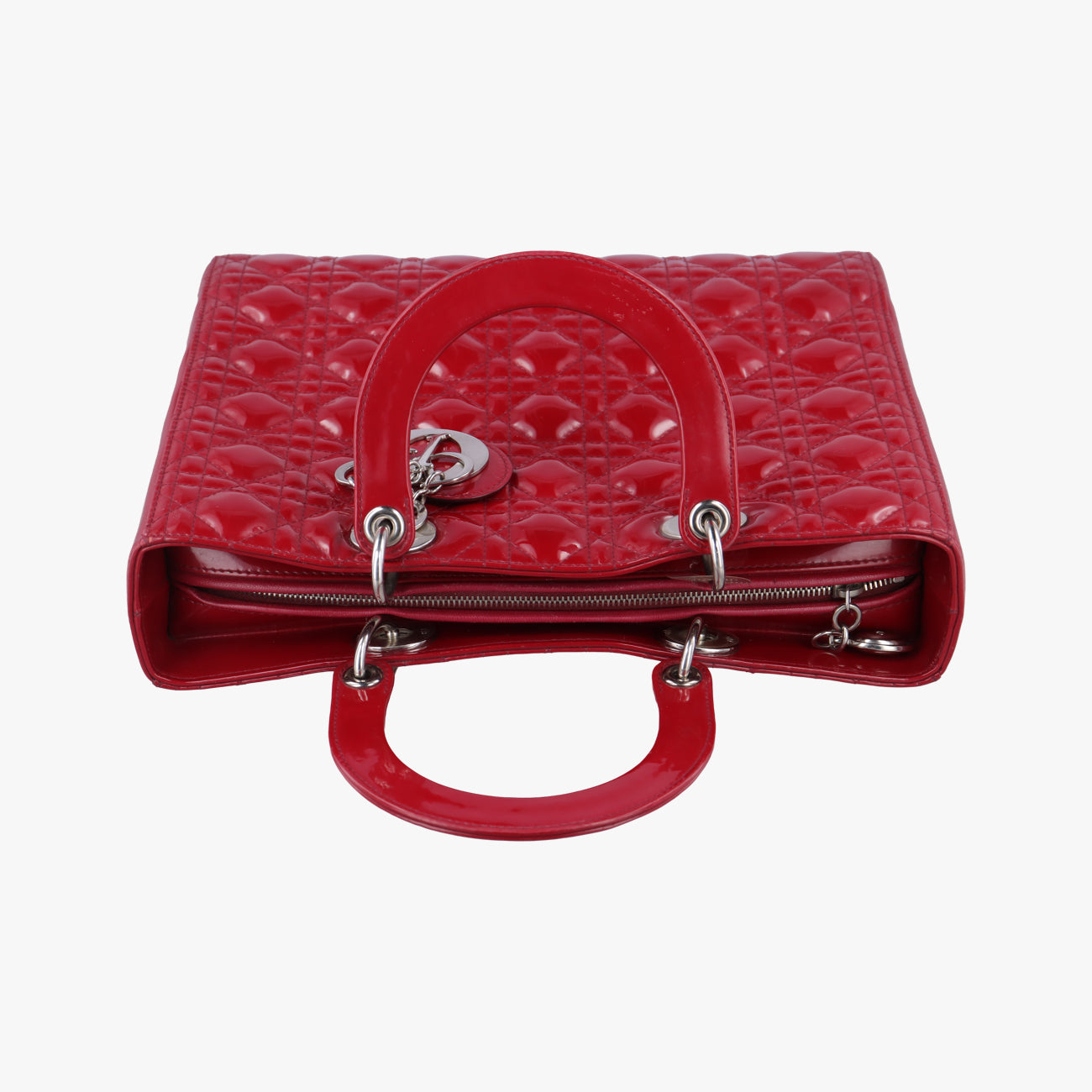 Lady DiorRedpatent15-BO-0191 Bレディディオールレッドパテント15-BO-0191 B