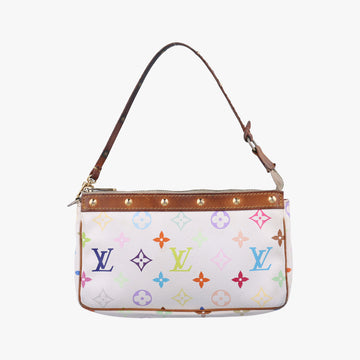 Pochette AccessoireswhiteMonogram MulticolorM92649Lot number unknownポシェット アクセソワールブロンモノグラム マルチカラーM92649製番不明