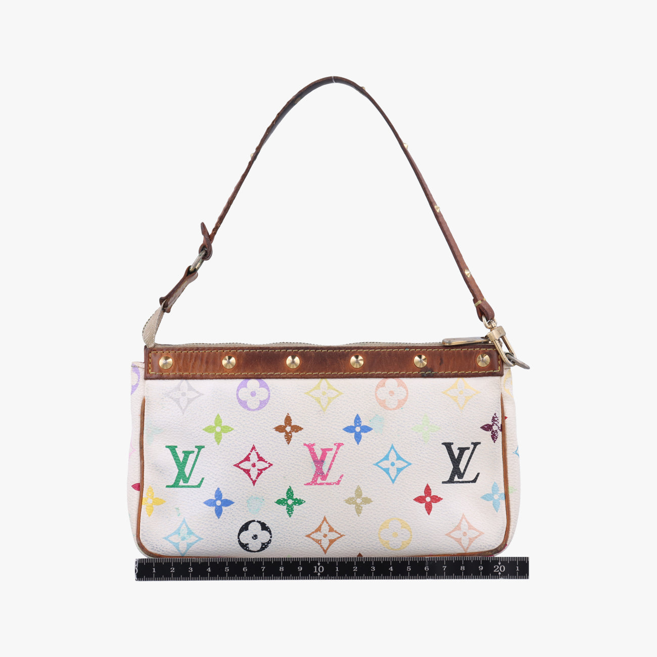 Pochette AccessoireswhiteMonogram MulticolorM92649Lot number unknownポシェット アクセソワールブロンモノグラム マルチカラーM92649製番不明