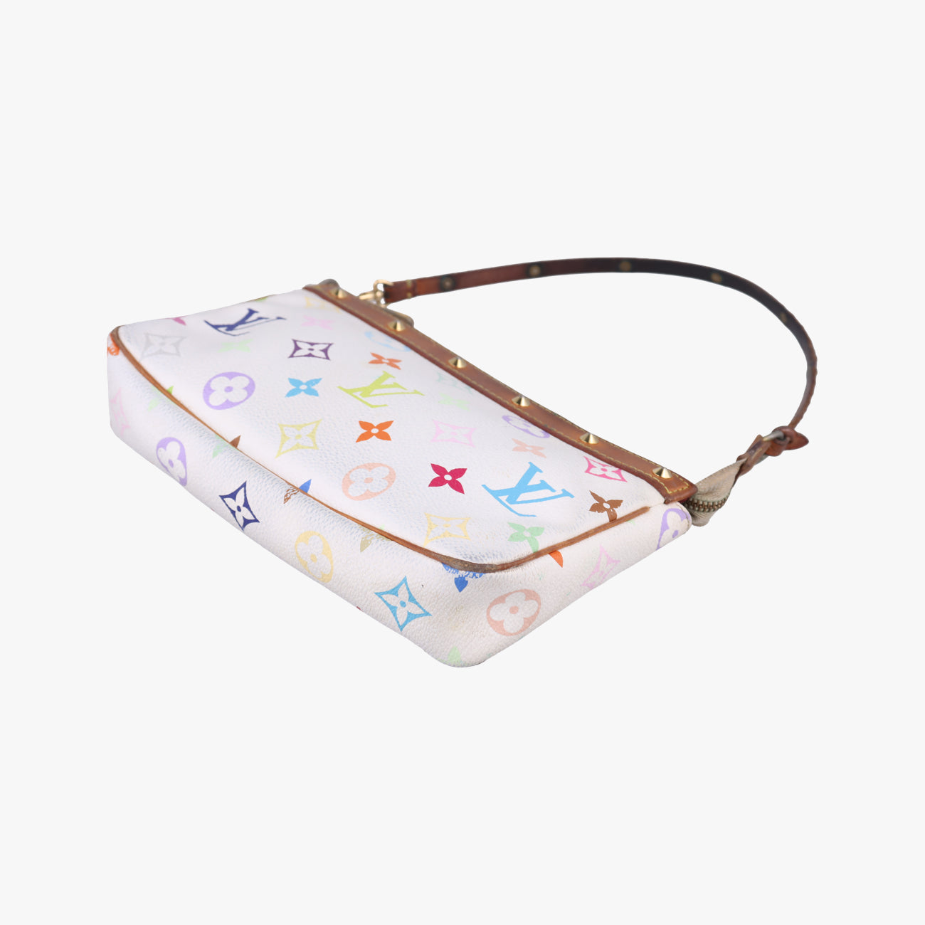 Pochette AccessoireswhiteMonogram MulticolorM92649Lot number unknownポシェット アクセソワールブロンモノグラム マルチカラーM92649製番不明