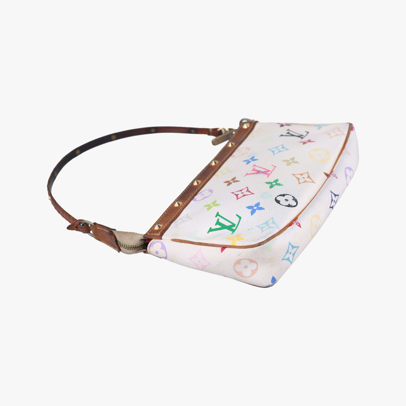 Pochette AccessoireswhiteMonogram MulticolorM92649Lot number unknownポシェット アクセソワールブロンモノグラム マルチカラーM92649製番不明