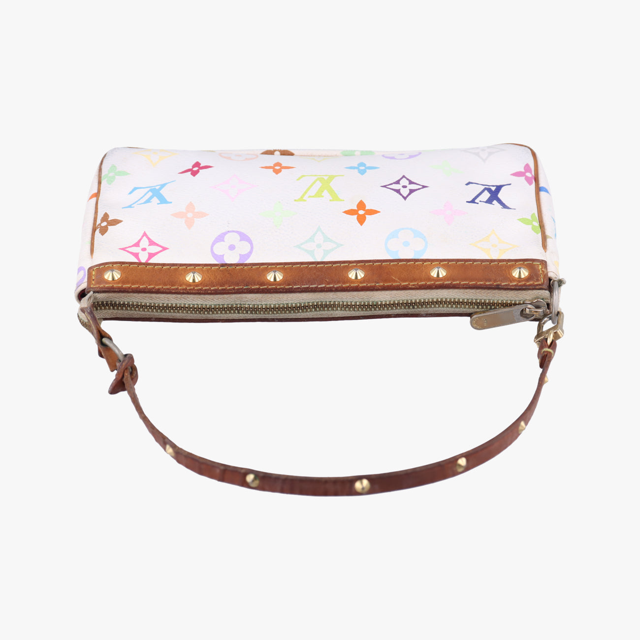 Pochette AccessoireswhiteMonogram MulticolorM92649Lot number unknownポシェット アクセソワールブロンモノグラム マルチカラーM92649製番不明