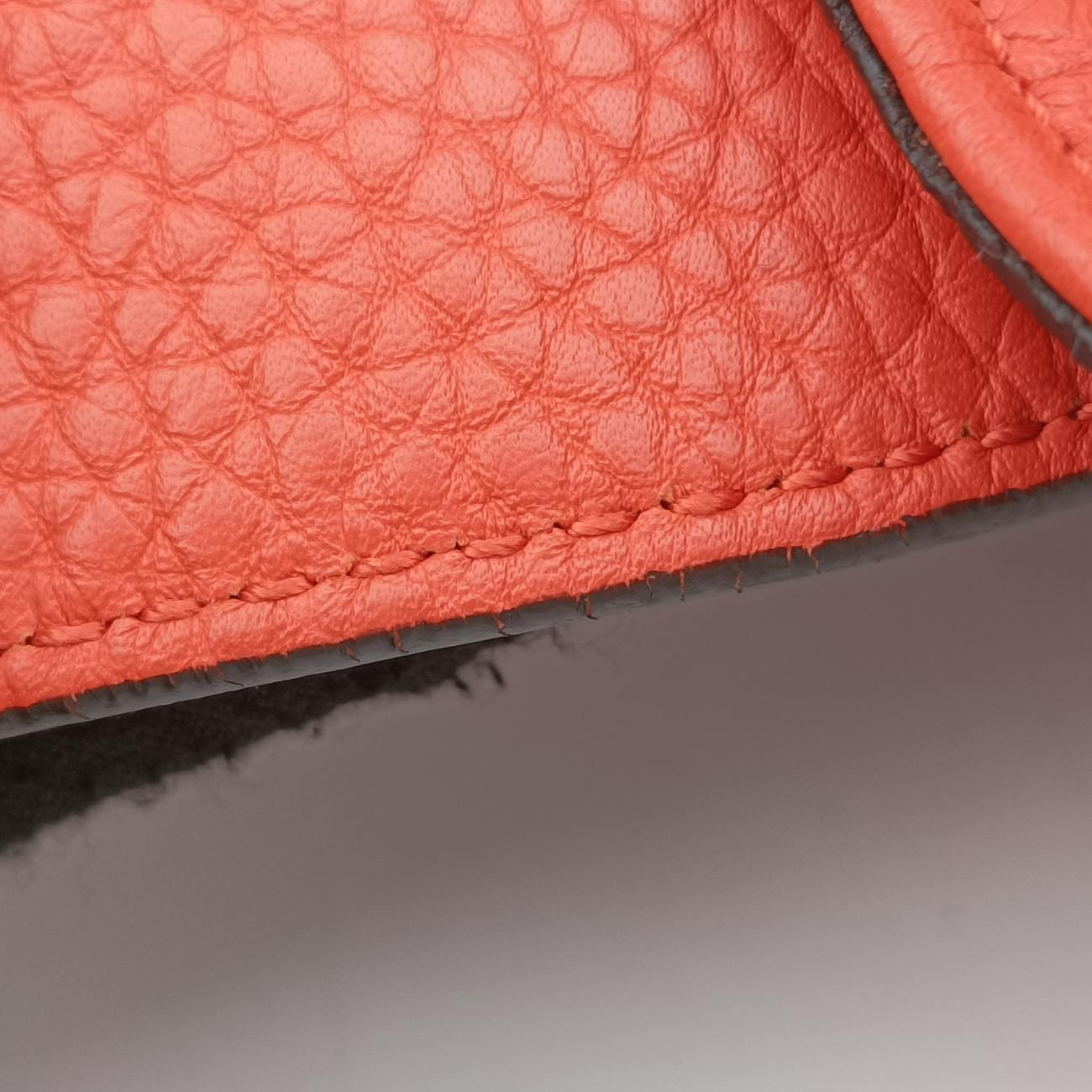 Bamboo fringe tasselOrangeLeather370833D018408774バンブーオレンジレザー370833D018408774