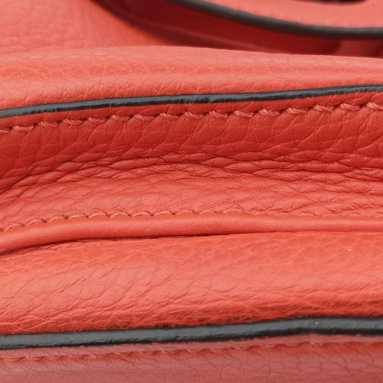 Bamboo fringe tasselOrangeLeather370833D018408774バンブーオレンジレザー370833D018408774
