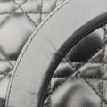 Lady DiorBlacklambskin98-MA-1009レディディオールブラックラムスキン98-MA-1009