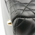 Lady DiorBlacklambskin98-MA-1009レディディオールブラックラムスキン98-MA-1009