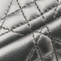 Lady DiorBlacklambskin98-MA-1009レディディオールブラックラムスキン98-MA-1009