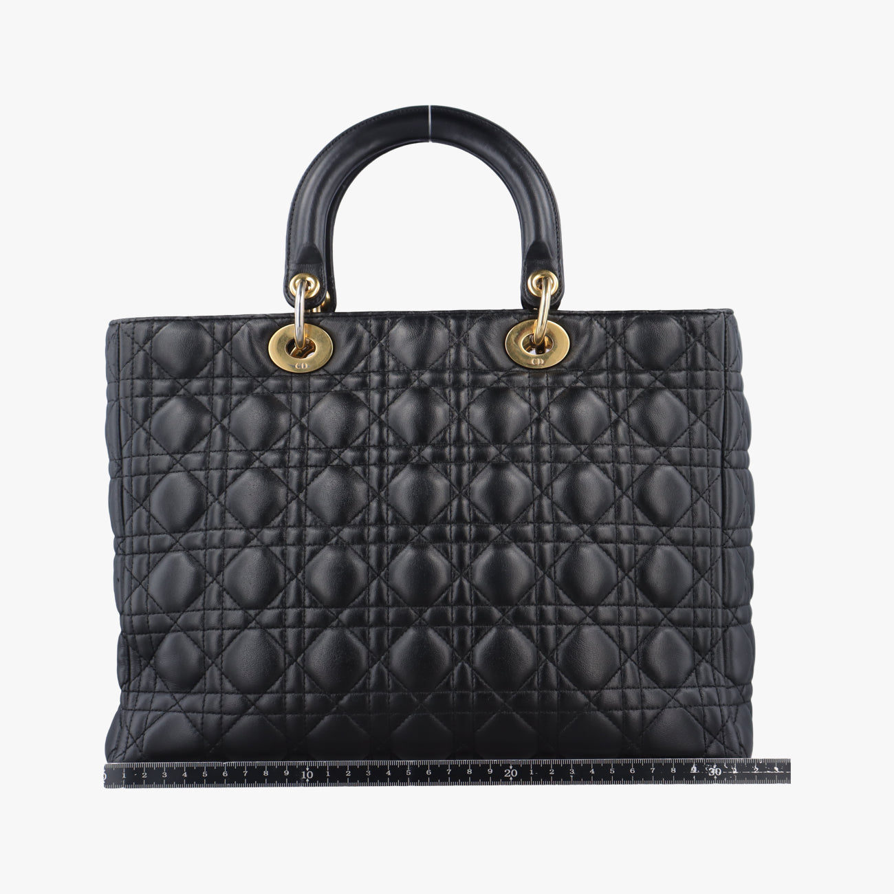 Lady DiorBlacklambskin98-MA-1009レディディオールブラックラムスキン98-MA-1009