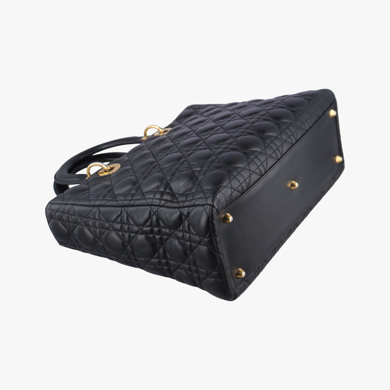 Lady DiorBlacklambskin98-MA-1009レディディオールブラックラムスキン98-MA-1009