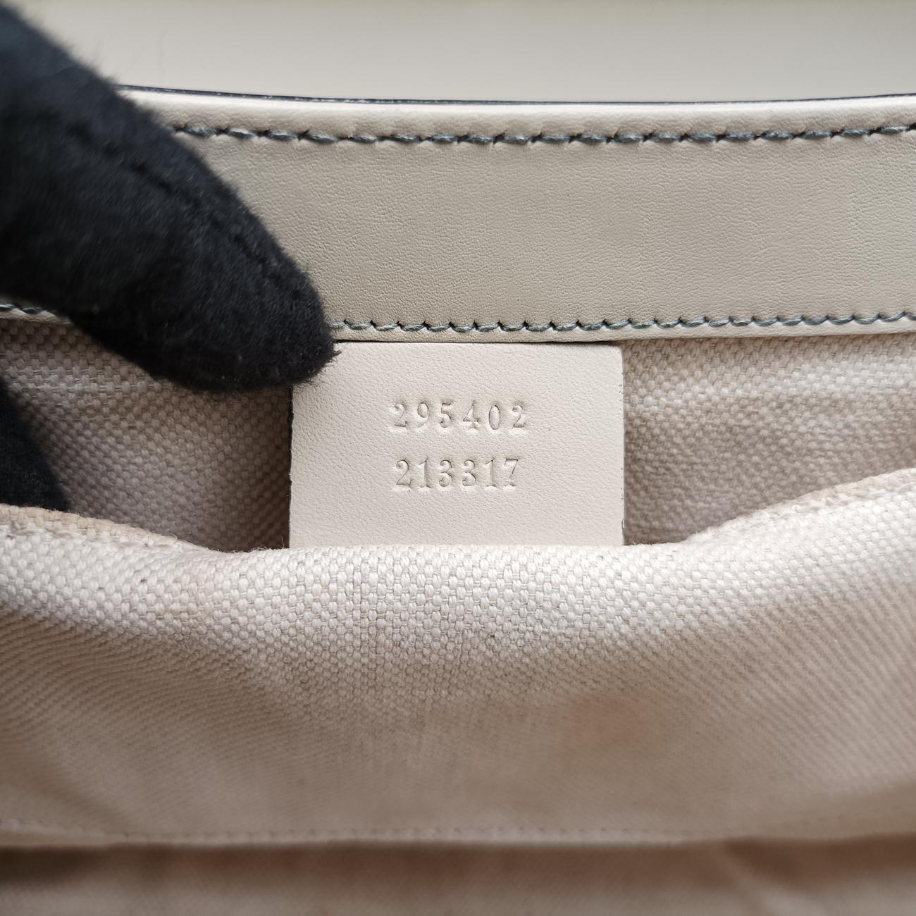 EmilyBeige×whiteLeather x canvas295402B013757687エミリーベージュ×ホワイトレザー×キャンバス295402B013757687