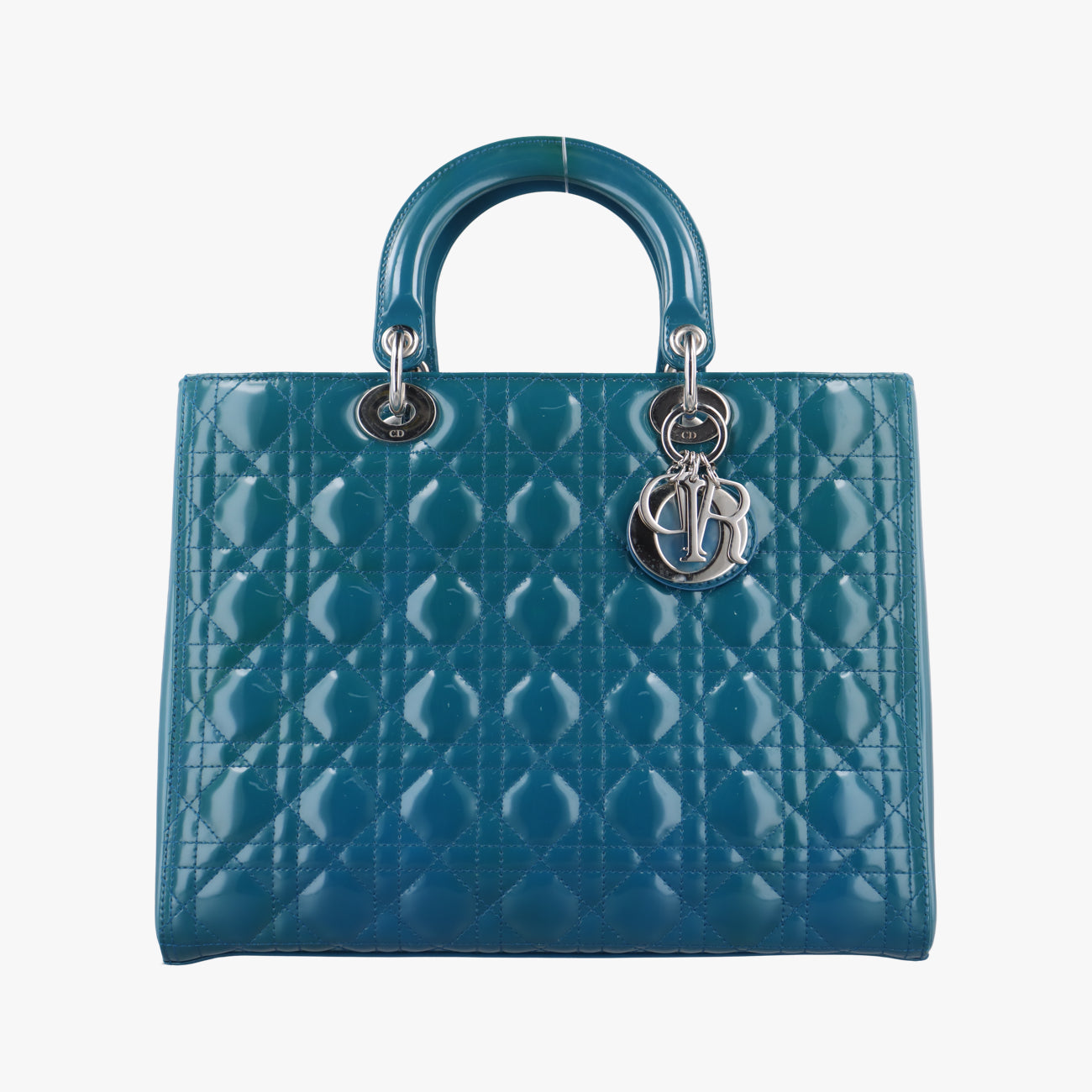 Lady DiorBluePatent　Leather12-BO-1102レディディオールブルーパテント12-BO-1102