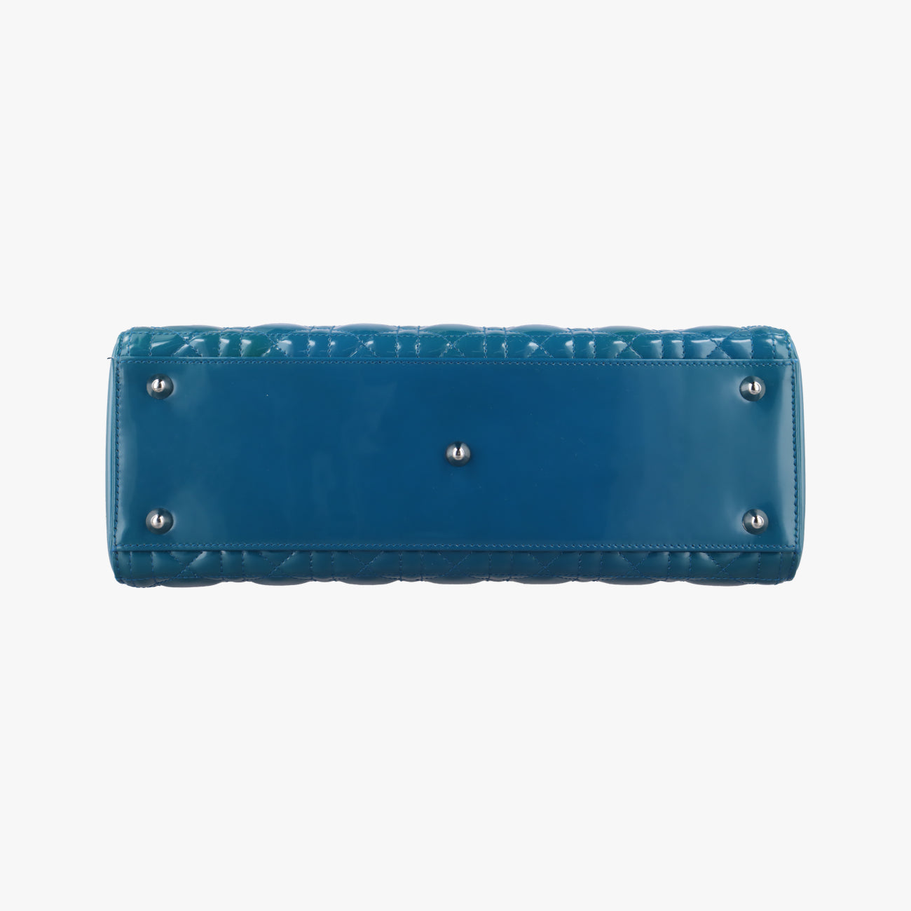 Lady DiorBluePatent　Leather12-BO-1102レディディオールブルーパテント12-BO-1102
