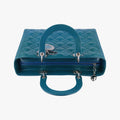 Lady DiorBluePatent　Leather12-BO-1102レディディオールブルーパテント12-BO-1102