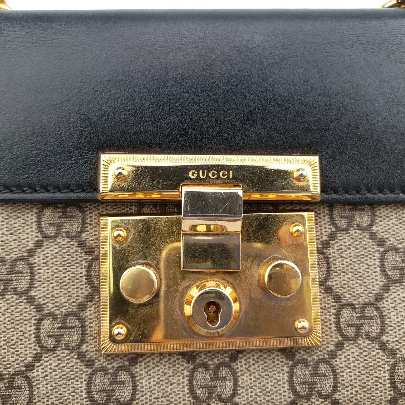 PadlockMulticolourPVC coated canvas x leather409487A021184044パドロックマルチカラーPVCコーティングキャンバス×レザー409487A021184044