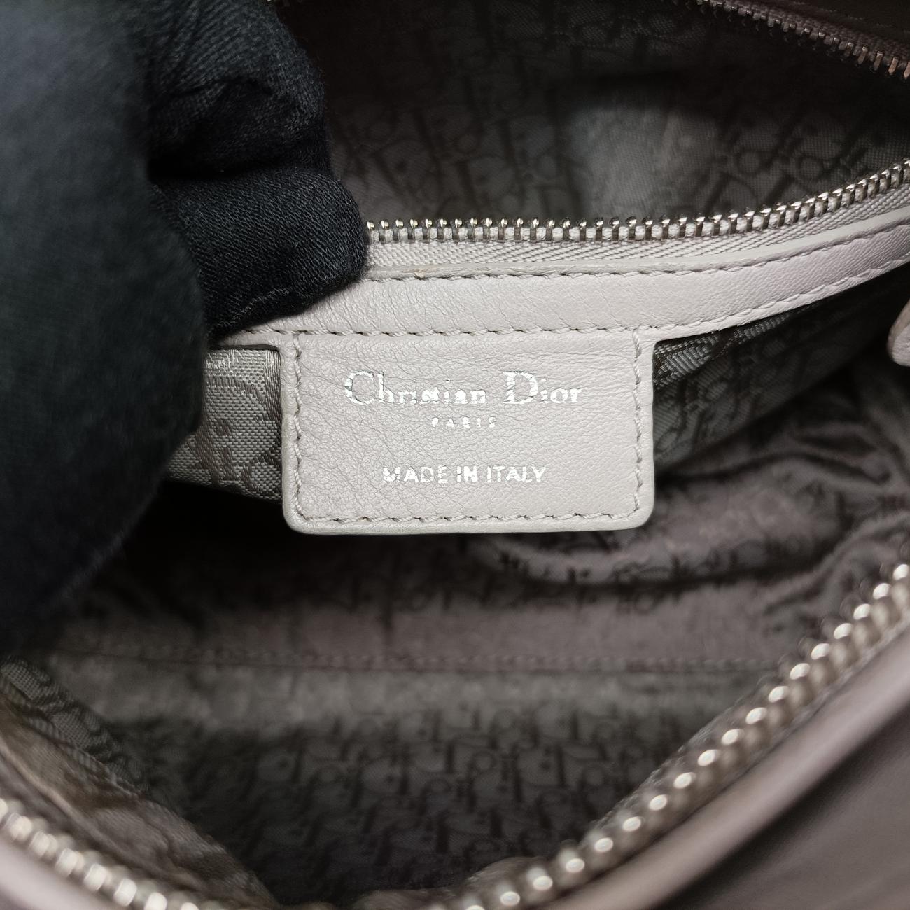Lady DiorGreylambskin01-MA-1100レディ ディオールグレーラムスキン01-MA-1100