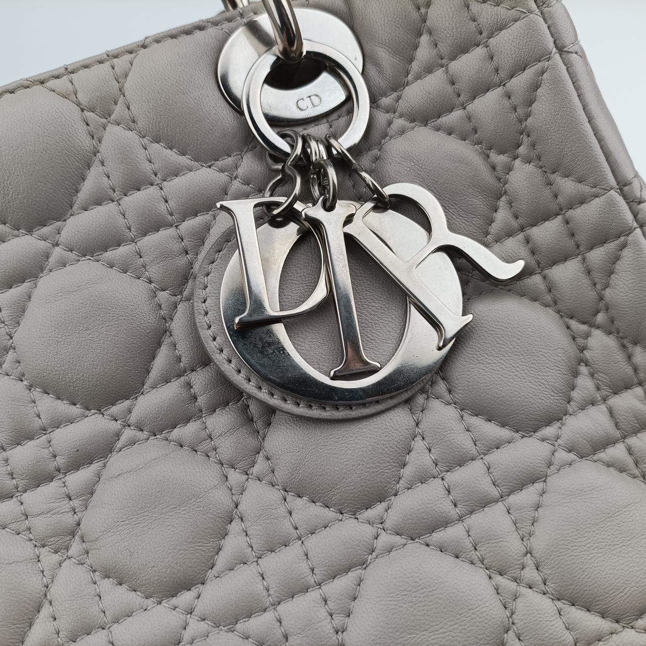 Lady DiorGreylambskin01-MA-1100レディ ディオールグレーラムスキン01-MA-1100