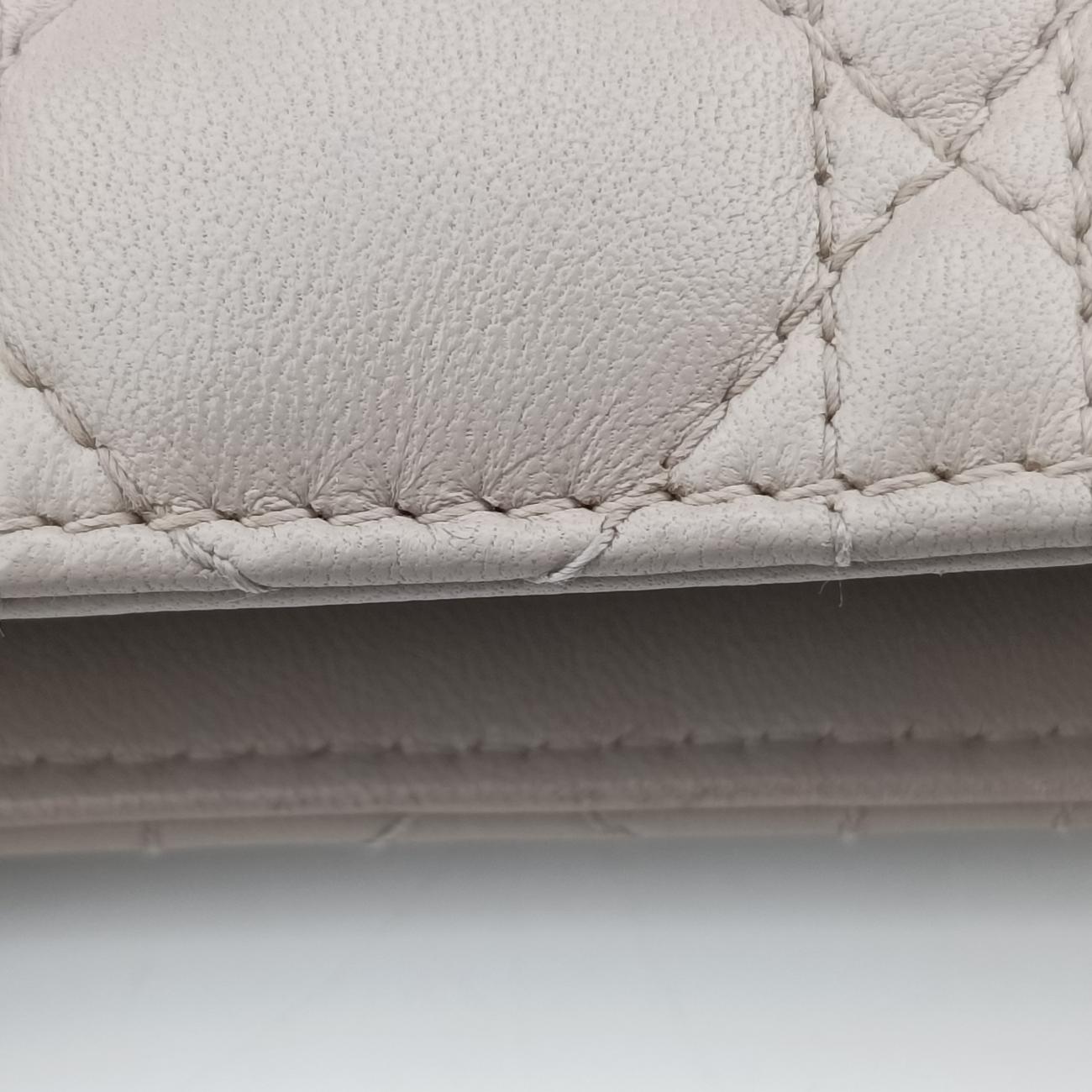 Lady DiorGreylambskin01-MA-1100レディ ディオールグレーラムスキン01-MA-1100