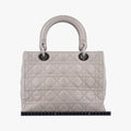 Lady DiorGreylambskin01-MA-1100レディ ディオールグレーラムスキン01-MA-1100