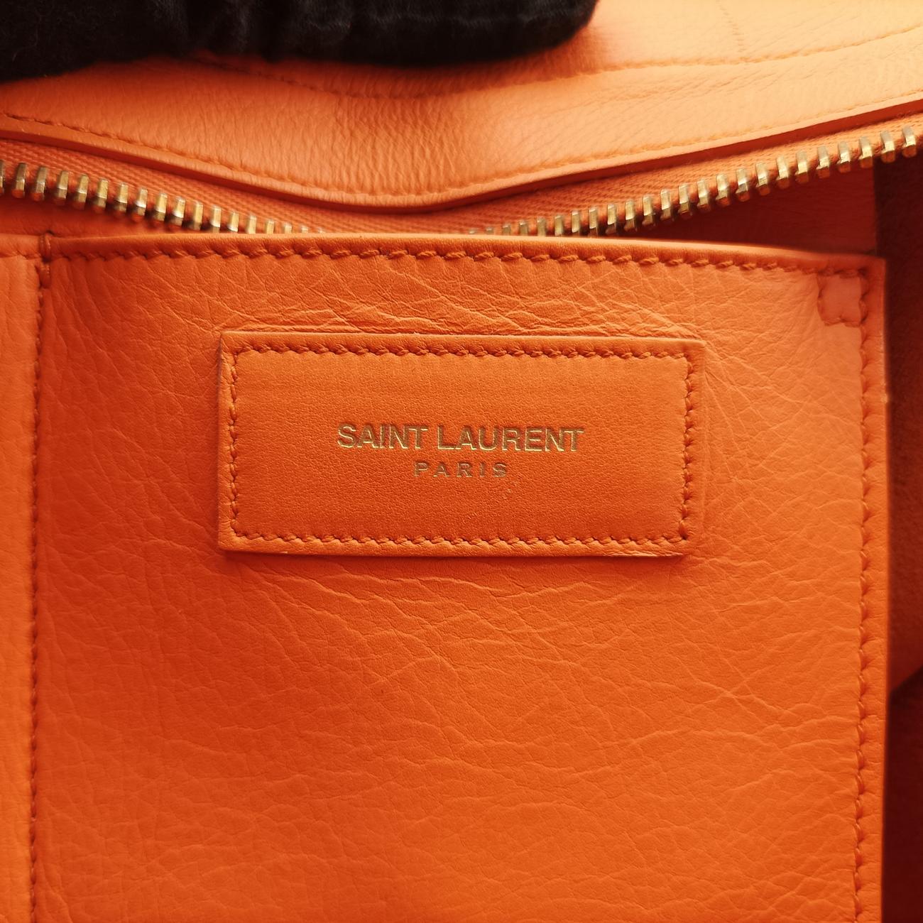 Y Ligne Petit CabasOrangeLeather311210VLR311210.1113Yライン プチカバスオレンジレザー311210VLR311210.1113