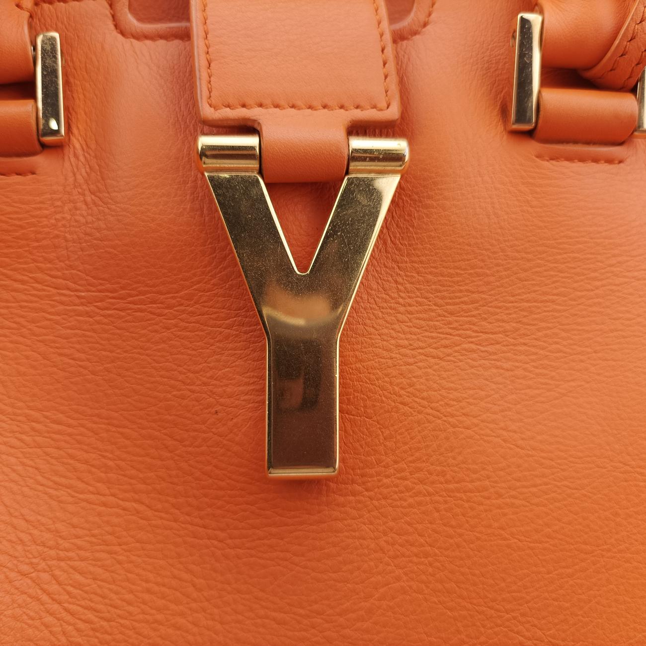 Y Ligne Petit CabasOrangeLeather311210VLR311210.1113Yライン プチカバスオレンジレザー311210VLR311210.1113