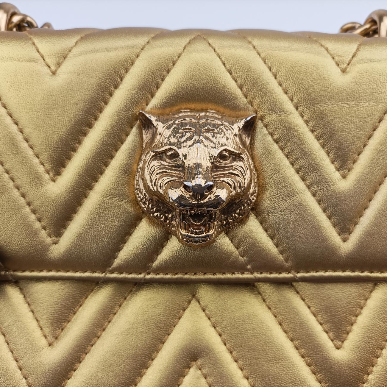 Broadway Cat TigerGoldenLeather432581G019763661ブロードウェイゴールドレザー432581G019763661