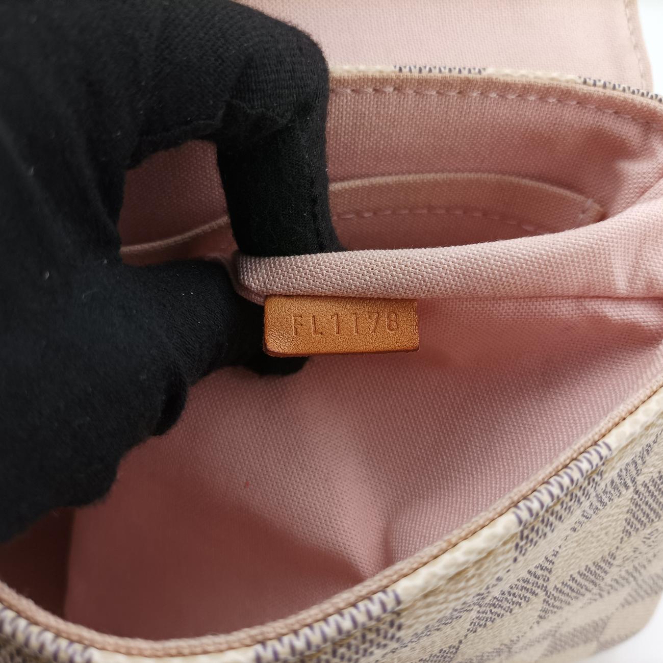 CROISETTEAZURDamier CanvasN41581FL1178クロワゼットアズールダミエキャンバスN41581FL1178
