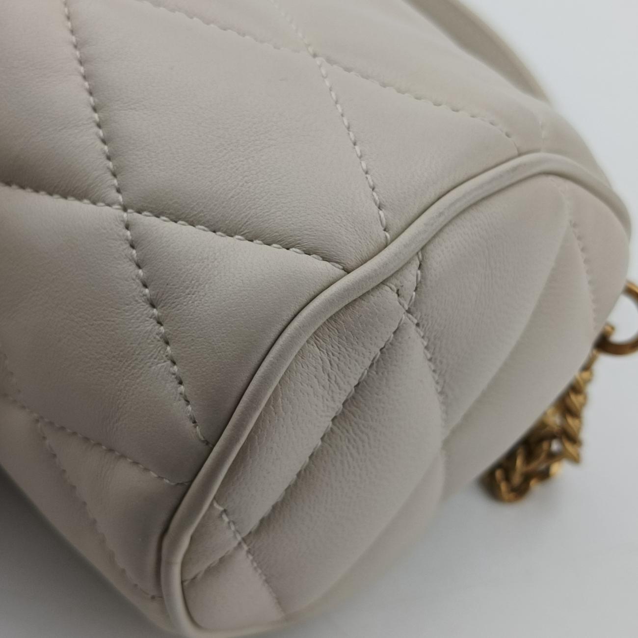 Sado Mini Tube BagWhiteLeather699703GUE699703.0722サド ミニ チューブバッグホワイトレザー699703GUE699703.0722