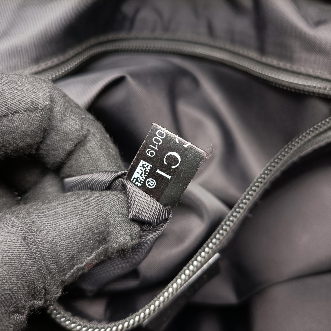 GG SupremeBlackPVC coated canvas246321F7660019GGスプリームブラックPVCコーティングキャンバス246321F7660019