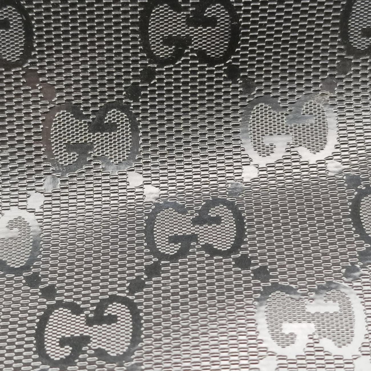 GG SupremeBlackPVC coated canvas246321F7660019GGスプリームブラックPVCコーティングキャンバス246321F7660019