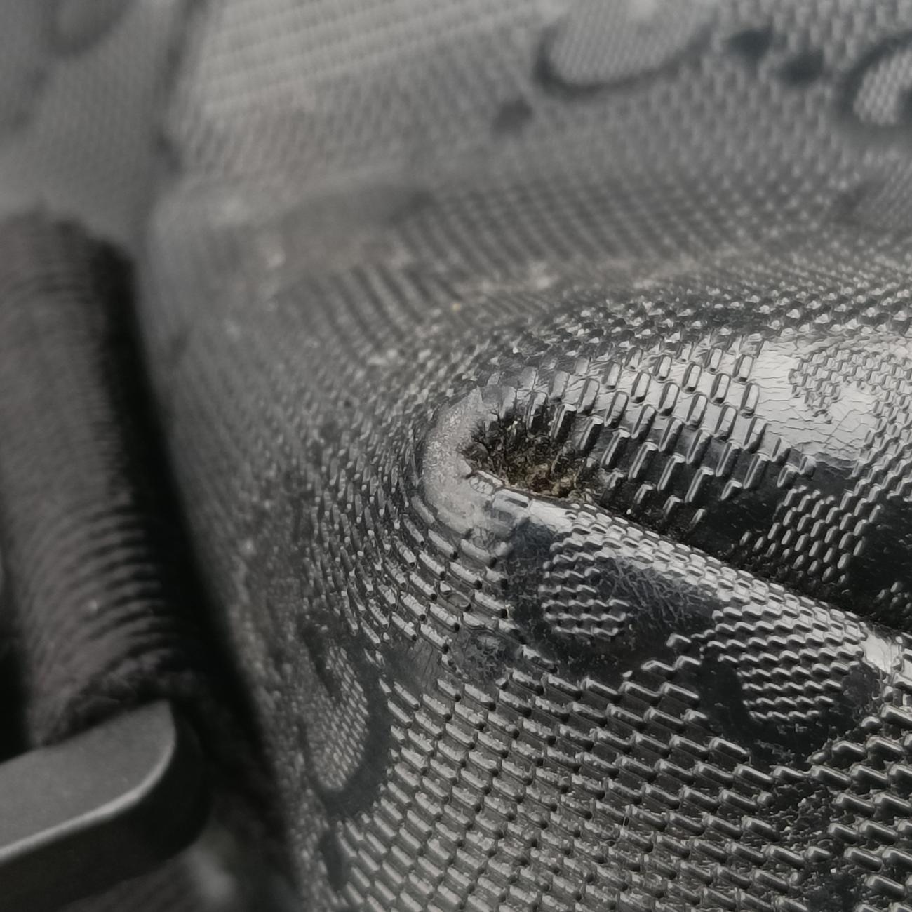 GG SupremeBlackPVC coated canvas246321F7660019GGスプリームブラックPVCコーティングキャンバス246321F7660019