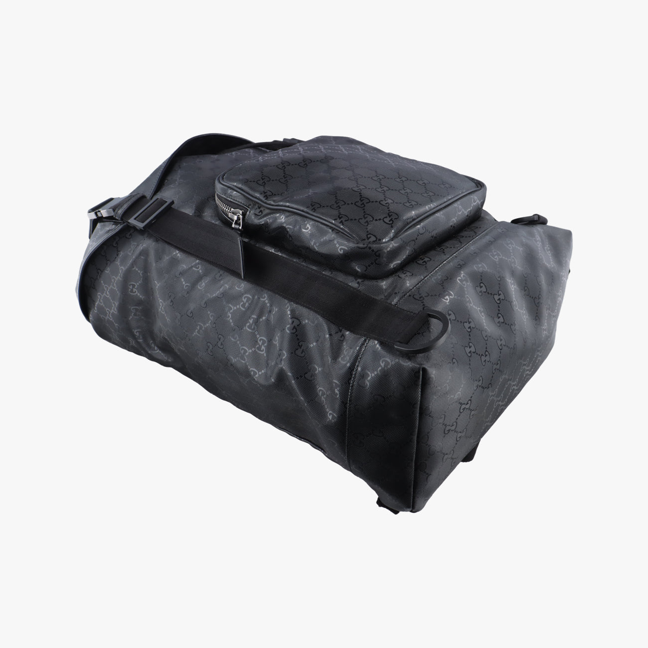 GG SupremeBlackPVC coated canvas246321F7660019GGスプリームブラックPVCコーティングキャンバス246321F7660019
