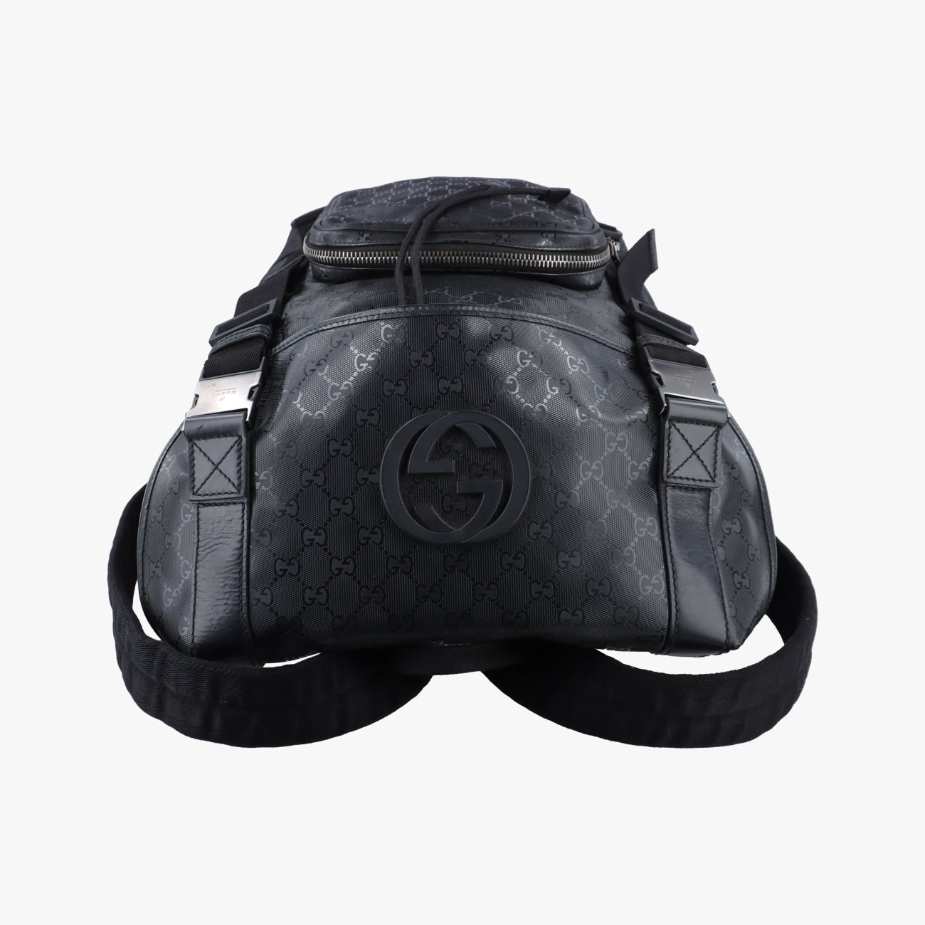 GG SupremeBlackPVC coated canvas246321F7660019GGスプリームブラックPVCコーティングキャンバス246321F7660019
