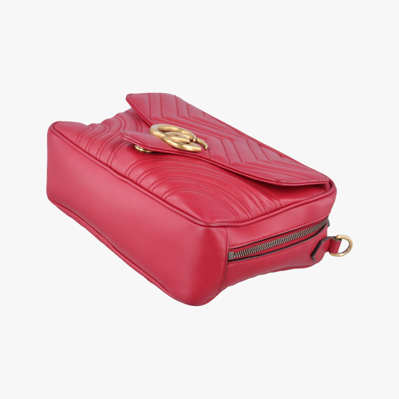 GG MarmontRedLeather498100G022796880GGマーモントレッドレザー498100G022796880