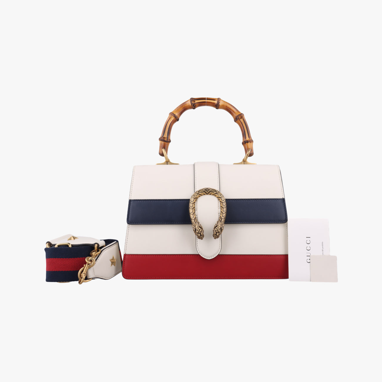 DionysusWhite / Blue / RedLeather448075D021308310ディオニュソスホワイト / ブルー / レッドレザー448075D021308310