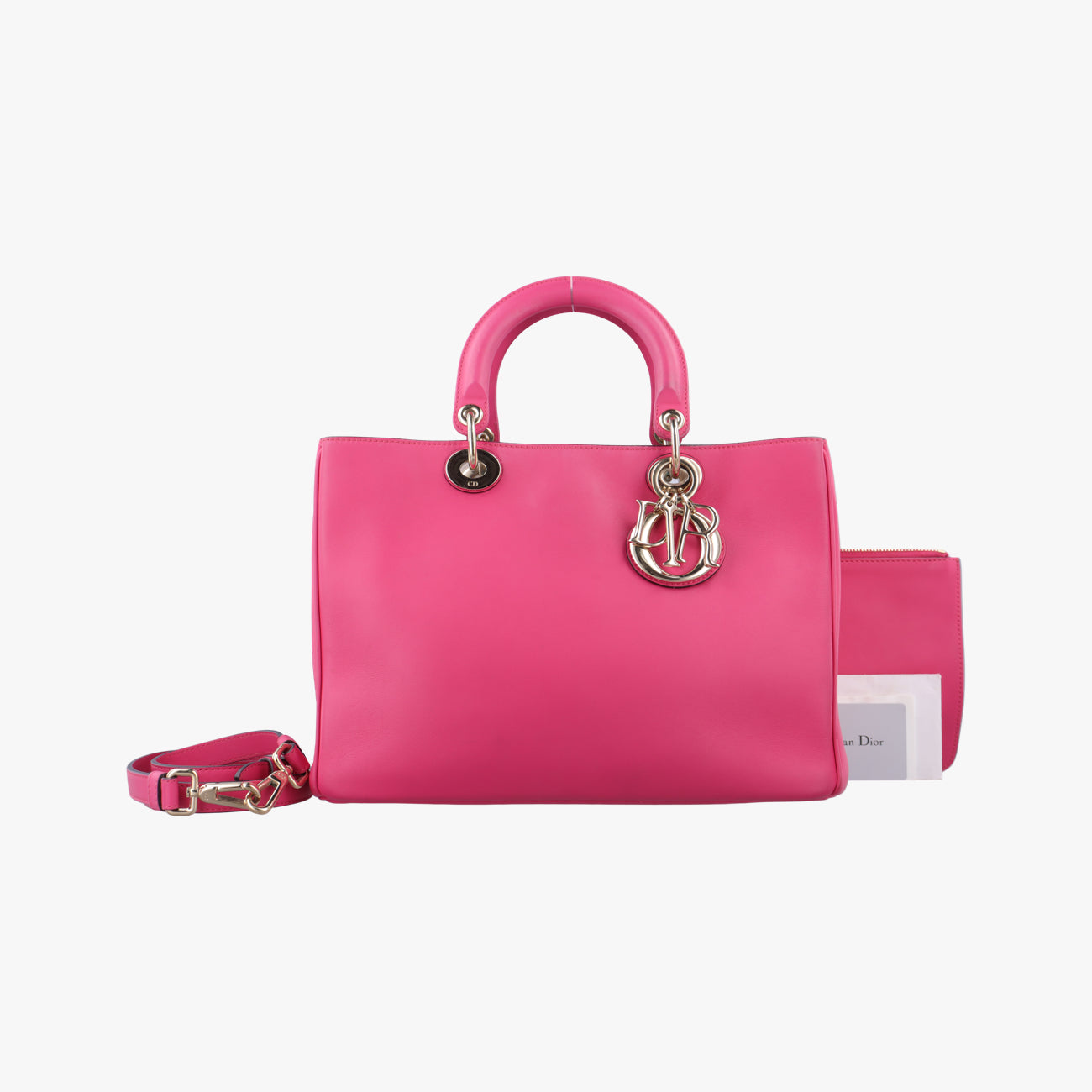 DiorissimoRose redLeather09-MA-1124ディオリッシモローズ レッドレザー09-MA-1124