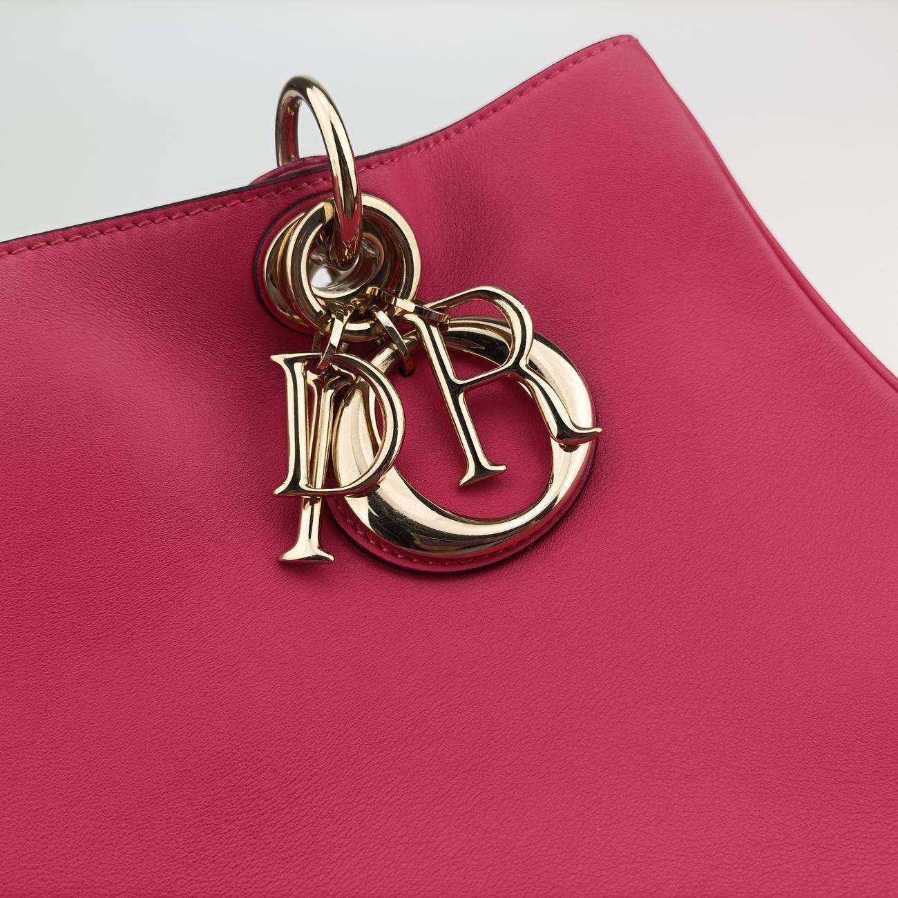 DiorissimoRose redLeather09-MA-1124ディオリッシモローズ レッドレザー09-MA-1124