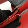 Trapeze MediumRedLeather × suedeW-SN-0162 W-PA-0172トラペーズミディアムレッドレザー×スエードW-SN-0162 W-PA-0172