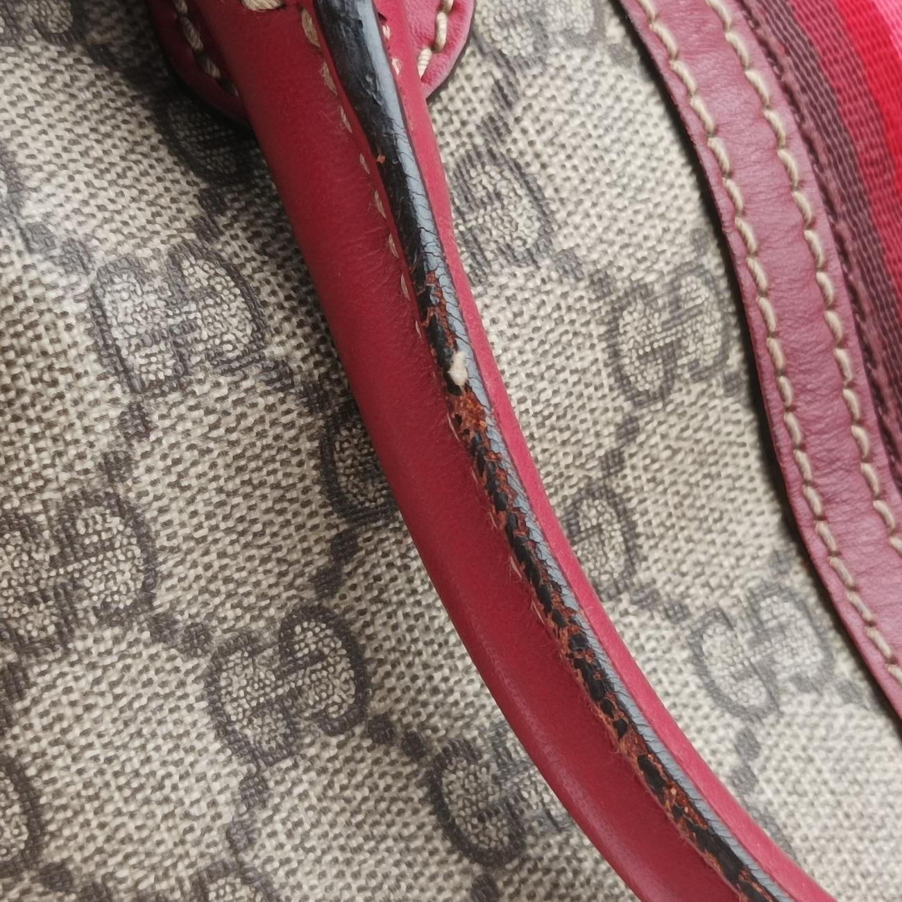 Web Joy GG SupremeBeige×redPVC coated canvas201539F2311667GGスプリーム ウェブジョイベージュ×レッドPVCコーティングキャンバス201539F2311667