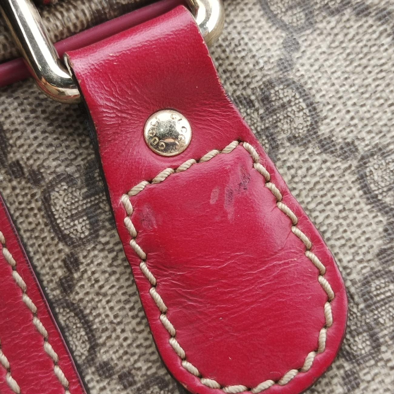 Web Joy GG SupremeBeige×redPVC coated canvas201539F2311667GGスプリーム ウェブジョイベージュ×レッドPVCコーティングキャンバス201539F2311667