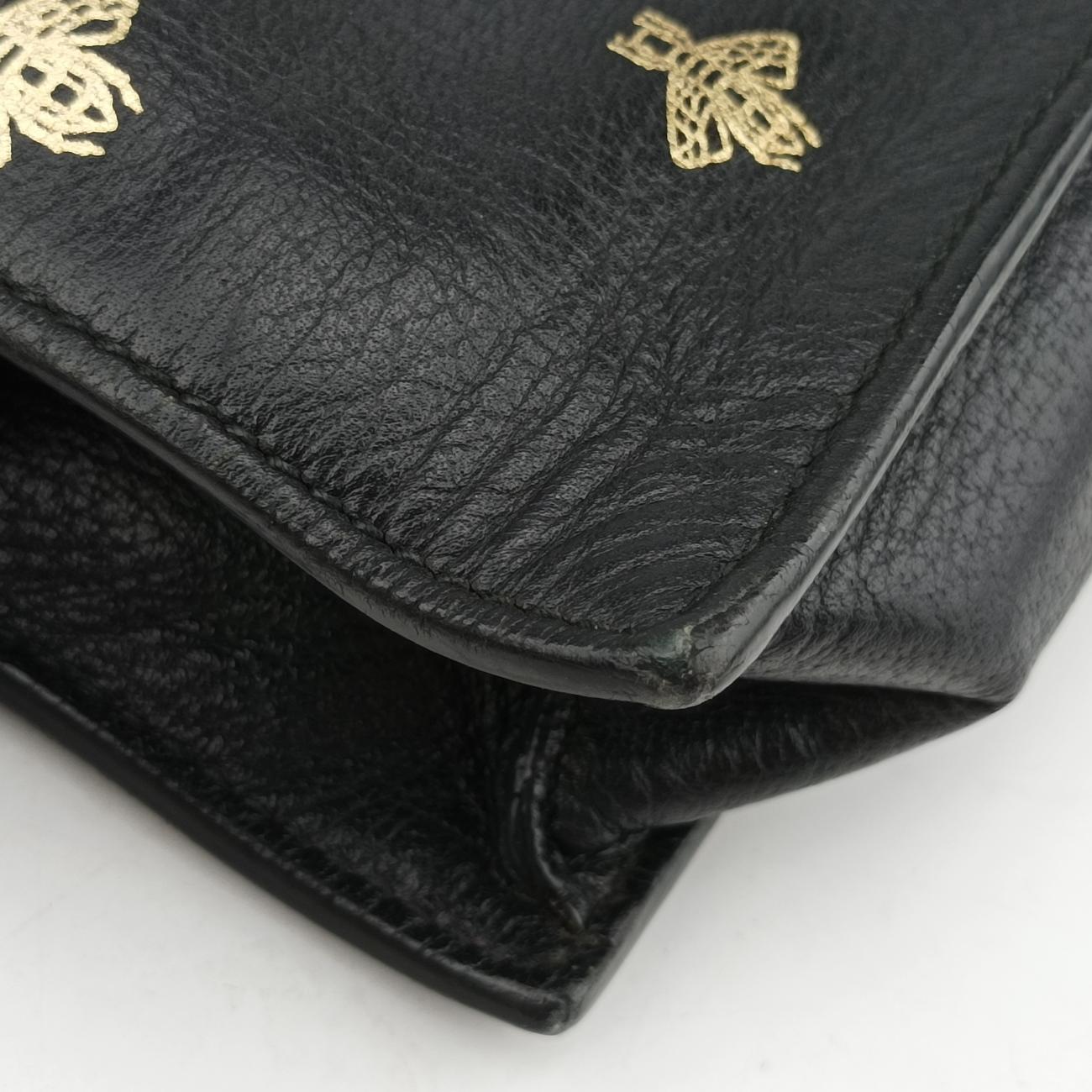 Bee StarBlack×WhiteLeather495444G023125720ビースターブラック×ホワイトレザー495444G023125720