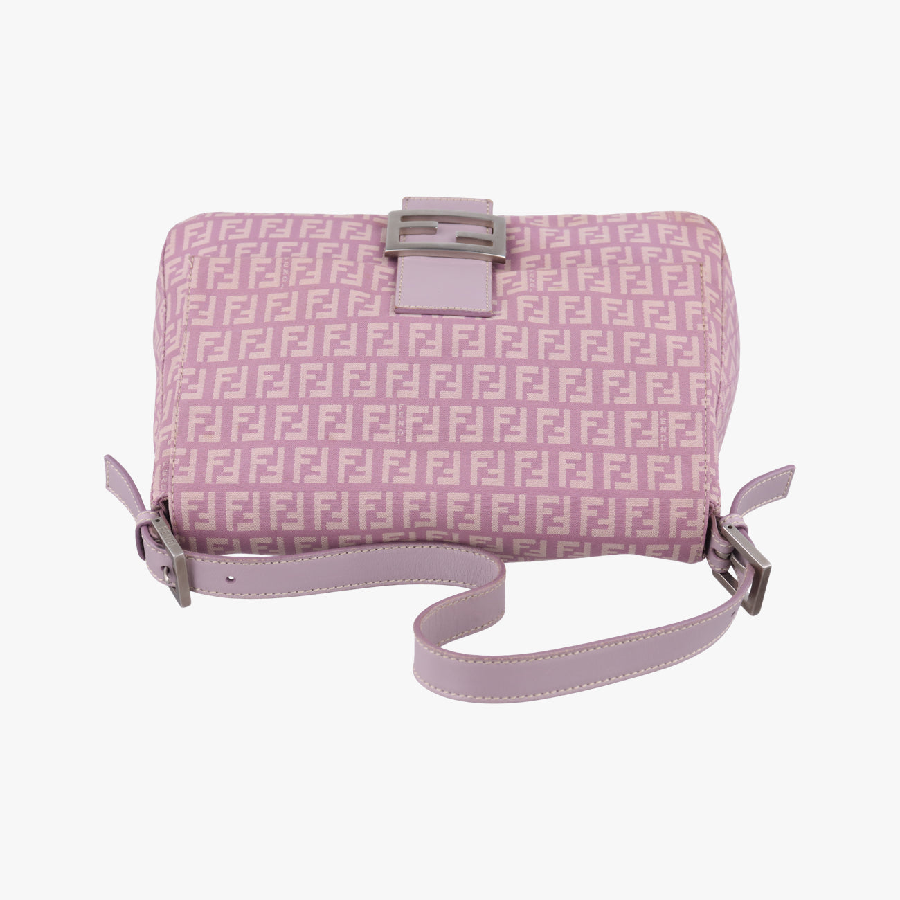 FENDI マンマバケット ショルダーバッグ　ピンク フェンディ FENDI マンマバケット レザー ショルダーバッグ