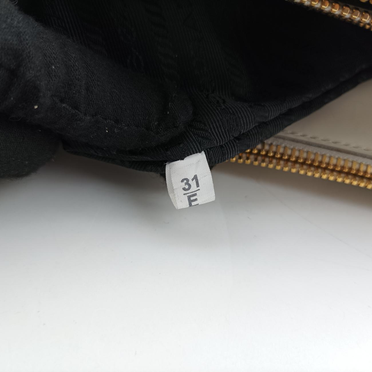 Flowers Double ZipBlack x Whiteleather31/Eフラワーズダブルジップブラック×ホワイトレザー31/E