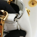 Flowers Double ZipBlack x Whiteleather31/Eフラワーズダブルジップブラック×ホワイトレザー31/E