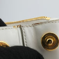 Flowers Double ZipBlack x Whiteleather31/Eフラワーズダブルジップブラック×ホワイトレザー31/E