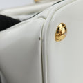 Flowers Double ZipBlack x Whiteleather31/Eフラワーズダブルジップブラック×ホワイトレザー31/E
