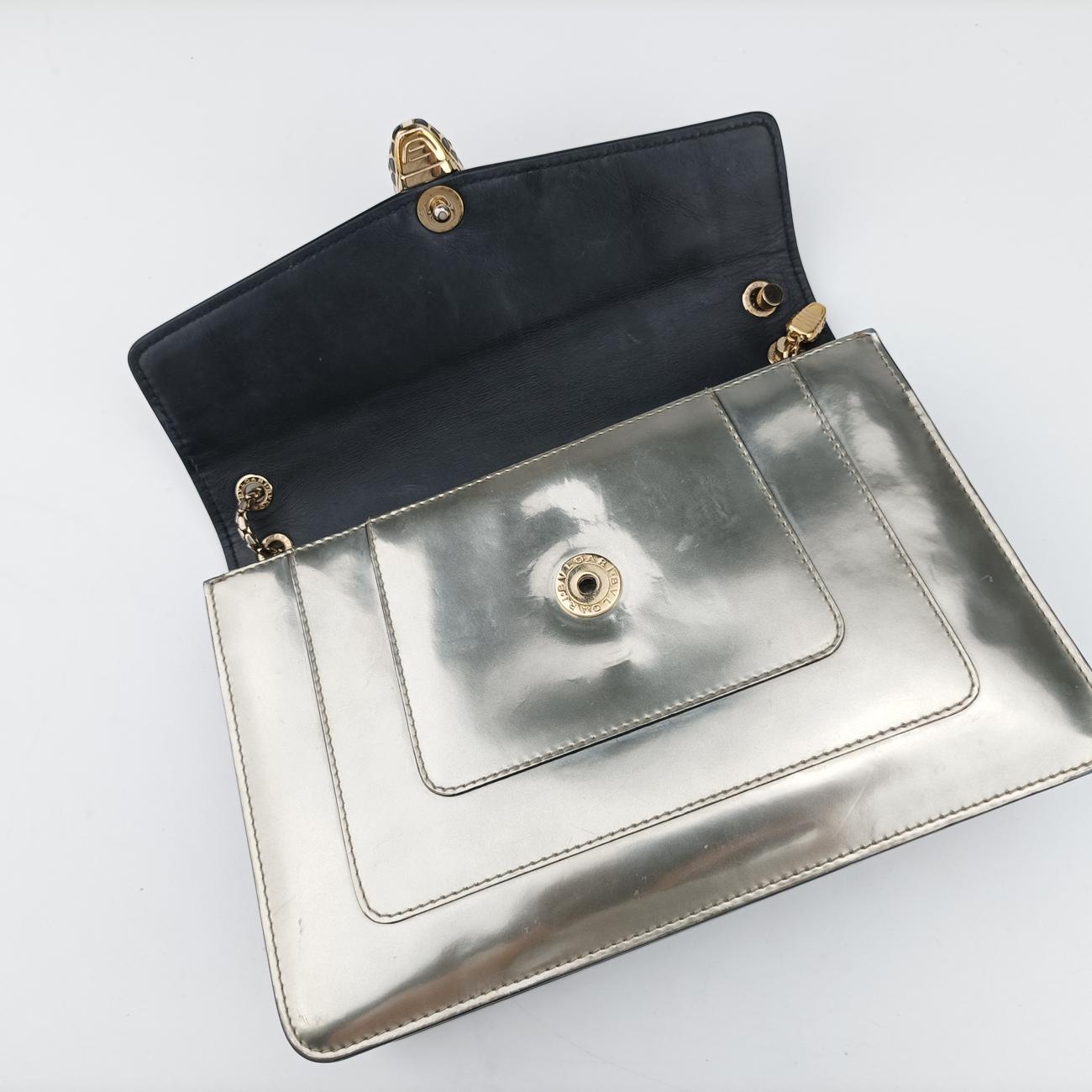 SERPENTI FOREVERSilverPatent LeatherDA.D18.39793セルペンティ フォーエバーシルバーパテントDA.D18.39793