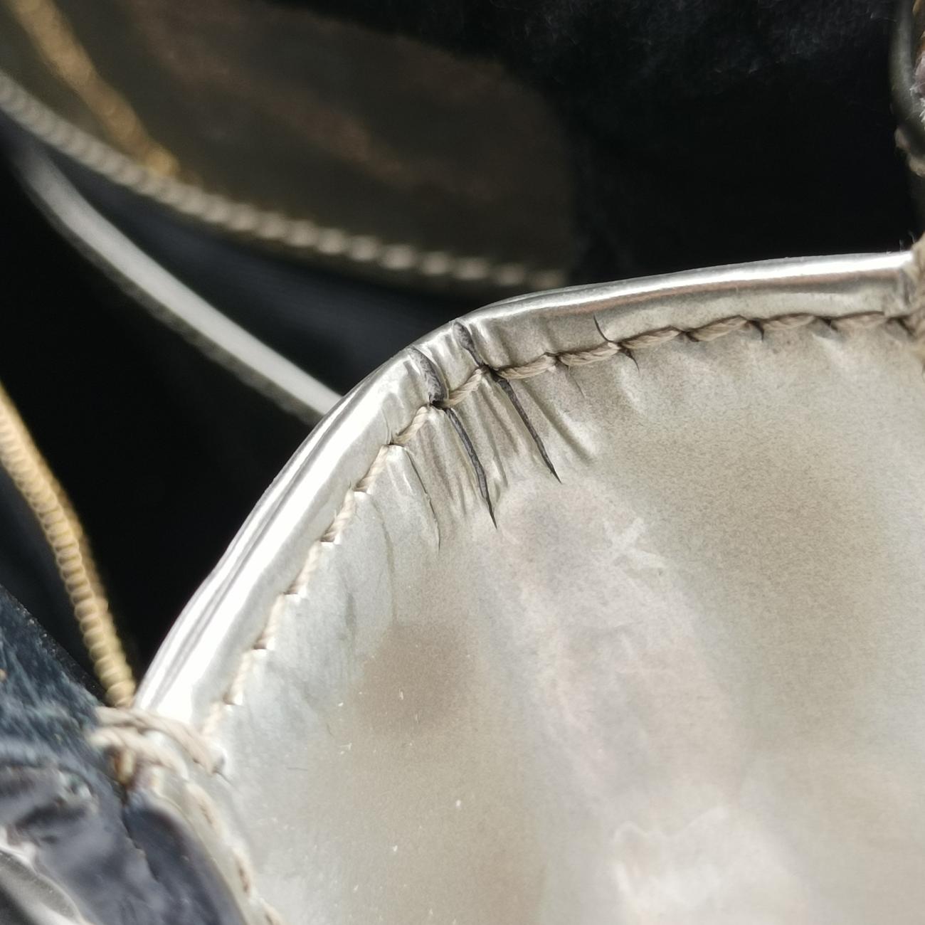 SERPENTI FOREVERSilverPatent LeatherDA.D18.39793セルペンティ フォーエバーシルバーパテントDA.D18.39793