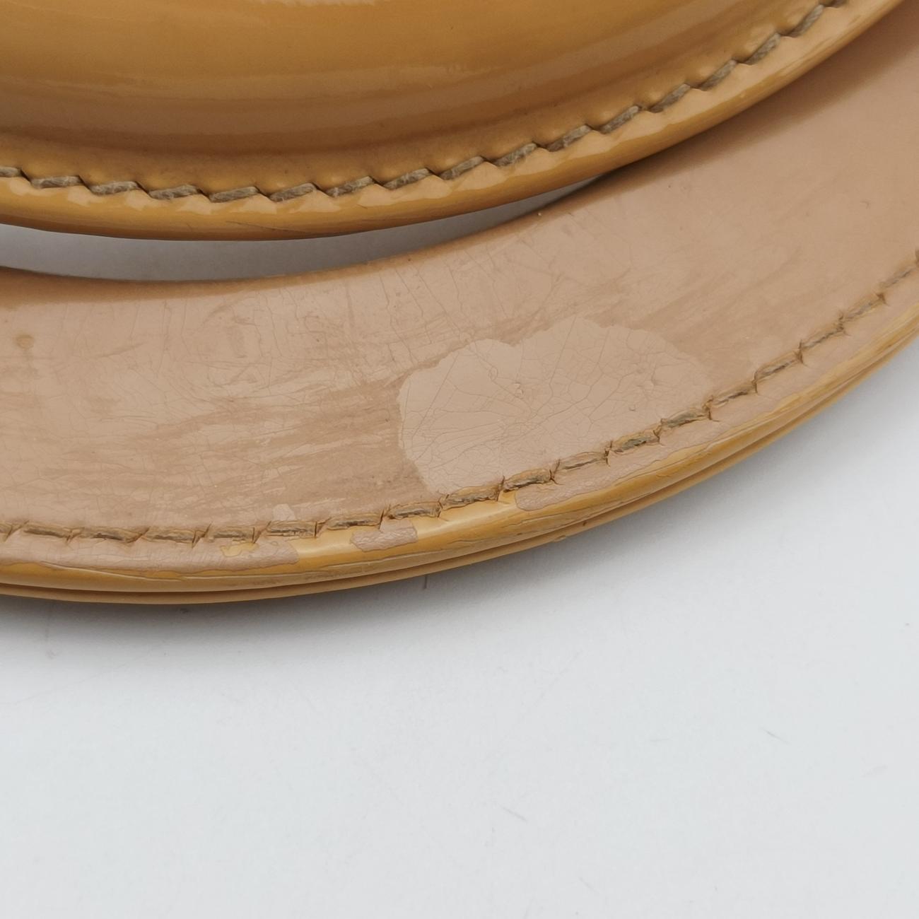 Lady DiorBeigePatent16-BO-0111 Bレディディオール ラージベージュパテント16-BO-0111 B